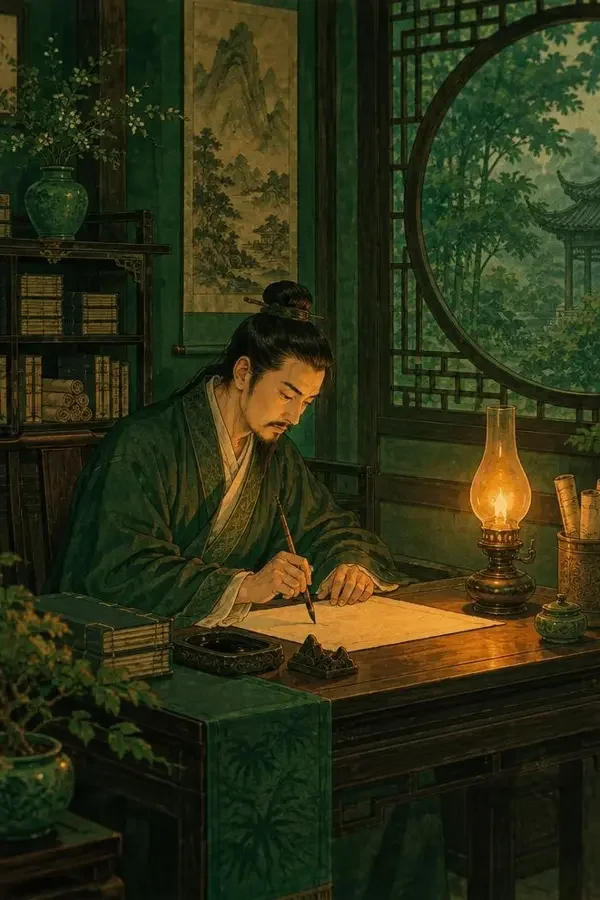灯下故人 免费看动漫海报 灯下故人 电影封面海报