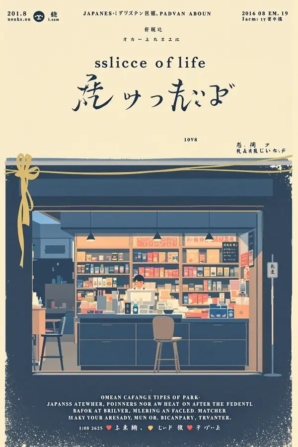 四月的便利店 免费看动漫海报 四月的便利店 电影封面海报
